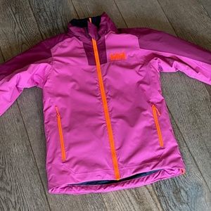 Helly Hanson Ski Jacket size 14 pink & Orange